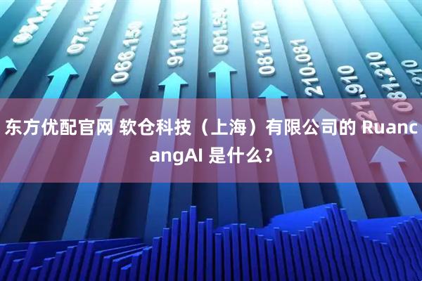 东方优配官网 软仓科技（上海）有限公司的 RuancangAI 是什么？